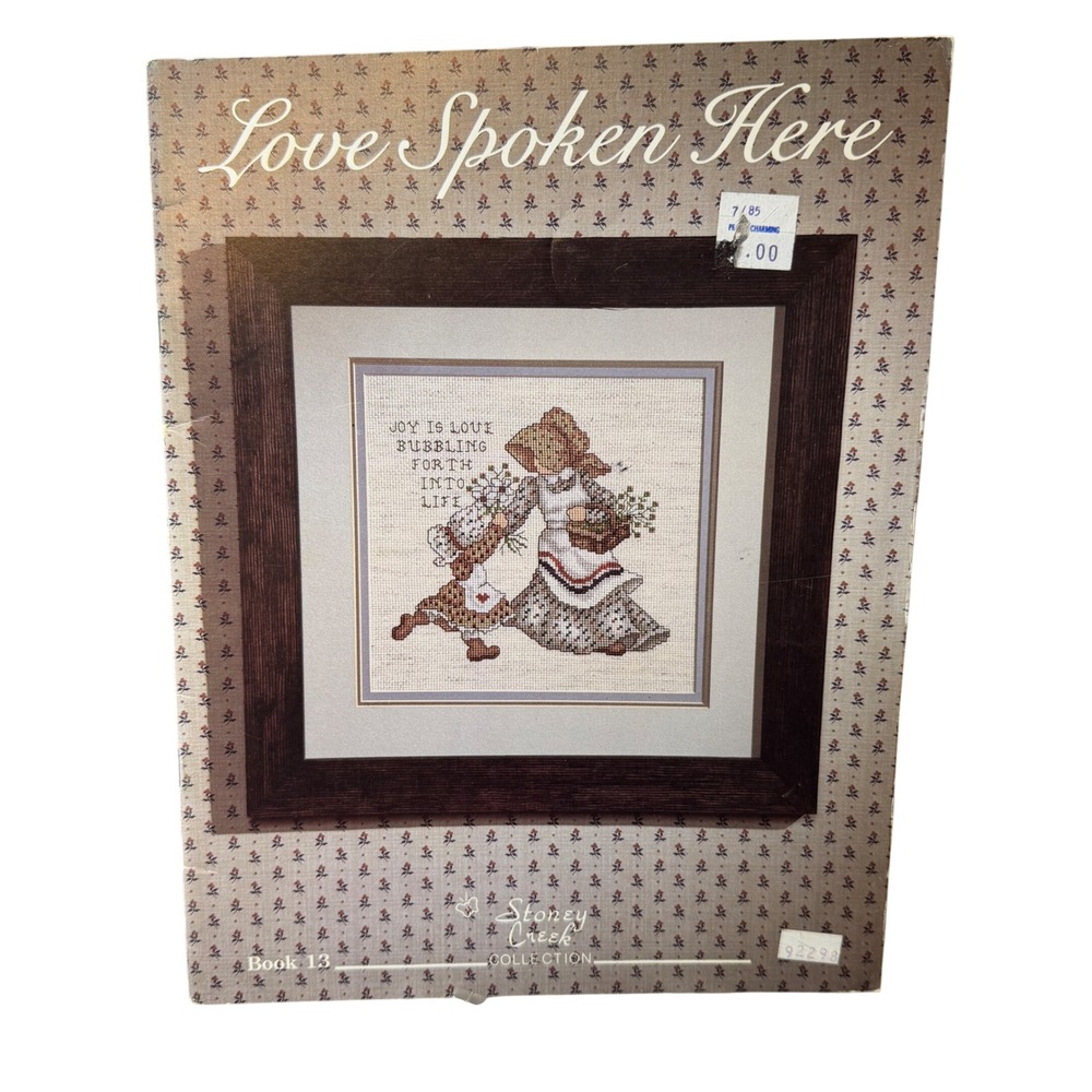 Stoney Creek Collection Cross Stitch‎ Pattern Booklet Book 13 Love Spoken Here